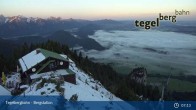 Archived image Webcam Distant view of the mountain station Tegelberg 06:00