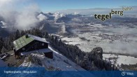 Archiv Foto Webcam Fernblick von der Bergstation am Tegelberg 12:00