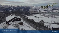 Archiv Foto Webcam Fernblick von der Bergstation am Tegelberg 08:00