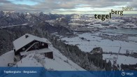 Archived image Webcam Distant view of the mountain station Tegelberg 08:00