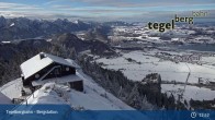 Archived image Webcam Distant view of the mountain station Tegelberg 12:00