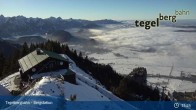 Archived image Webcam Distant view of the mountain station Tegelberg 14:00