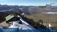 Archiv Foto Webcam Fernblick von der Bergstation am Tegelberg 12:00