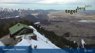 Archiv Foto Webcam Fernblick von der Bergstation am Tegelberg 07:00