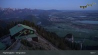 Archiv Foto Webcam Fernblick von der Bergstation am Tegelberg 04:00