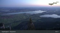 Archiv Foto Webcam Fernblick von der Bergstation am Tegelberg 04:00