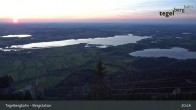 Archiv Foto Webcam Fernblick von der Bergstation am Tegelberg 20:00