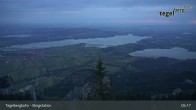 Archived image Webcam Distant view of the mountain station Tegelberg 04:00