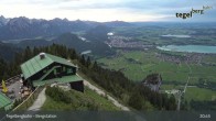 Archiv Foto Webcam Fernblick von der Bergstation am Tegelberg 00:00