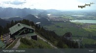 Archiv Foto Webcam Fernblick von der Bergstation am Tegelberg 16:00