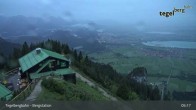Archiv Foto Webcam Fernblick von der Bergstation am Tegelberg 04:00