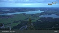 Archiv Foto Webcam Fernblick von der Bergstation am Tegelberg 04:00
