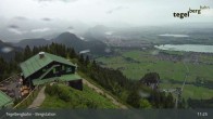 Archived image Webcam Distant view of the mountain station Tegelberg 10:00