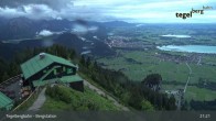 Archiv Foto Webcam Fernblick von der Bergstation am Tegelberg 00:00