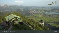 Archiv Foto Webcam Fernblick von der Bergstation am Tegelberg 06:00
