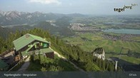 Archiv Foto Webcam Fernblick von der Bergstation am Tegelberg 07:00