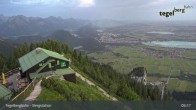 Archiv Foto Webcam Fernblick von der Bergstation am Tegelberg 04:00