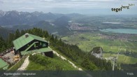Archiv Foto Webcam Fernblick von der Bergstation am Tegelberg 10:00