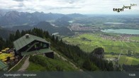 Archiv Foto Webcam Fernblick von der Bergstation am Tegelberg 12:00