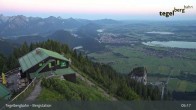 Archiv Foto Webcam Fernblick von der Bergstation am Tegelberg 04:00