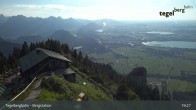 Archiv Foto Webcam Fernblick von der Bergstation am Tegelberg 18:00