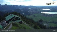 Archiv Foto Webcam Fernblick von der Bergstation am Tegelberg 00:00