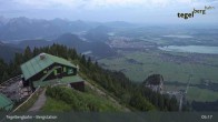 Archiv Foto Webcam Fernblick von der Bergstation am Tegelberg 04:00