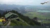 Archiv Foto Webcam Fernblick von der Bergstation am Tegelberg 12:00