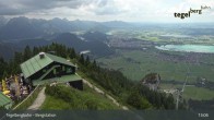 Archiv Foto Webcam Fernblick von der Bergstation am Tegelberg 12:00
