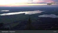 Archiv Foto Webcam Fernblick von der Bergstation am Tegelberg 20:00