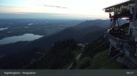 Archiv Foto Webcam Fernblick von der Bergstation am Tegelberg 04:00