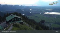 Archiv Foto Webcam Fernblick von der Bergstation am Tegelberg 20:00