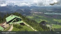Archiv Foto Webcam Fernblick von der Bergstation am Tegelberg 10:00