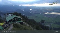 Archiv Foto Webcam Fernblick von der Bergstation am Tegelberg 02:00