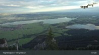 Archiv Foto Webcam Fernblick von der Bergstation am Tegelberg 04:00