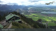 Archived image Webcam Distant view of the mountain station Tegelberg 12:00
