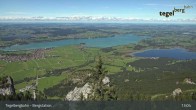 Archiv Foto Webcam Fernblick von der Bergstation am Tegelberg 12:00