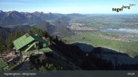 Archiv Foto Webcam Fernblick von der Bergstation am Tegelberg 08:00