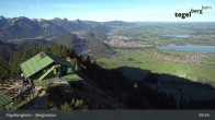 Archiv Foto Webcam Fernblick von der Bergstation am Tegelberg 09:00
