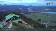Archiv Foto Webcam Fernblick von der Bergstation am Tegelberg 07:00