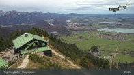 Archiv Foto Webcam Fernblick von der Bergstation am Tegelberg 08:00