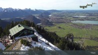 Archiv Foto Webcam Fernblick von der Bergstation am Tegelberg 12:00