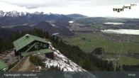 Archiv Foto Webcam Fernblick von der Bergstation am Tegelberg 07:00