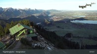 Archiv Foto Webcam Fernblick von der Bergstation am Tegelberg 07:00