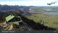 Archived image Webcam Distant view of the mountain station Tegelberg 10:00