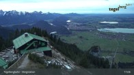 Archiv Foto Webcam Fernblick von der Bergstation am Tegelberg 18:00