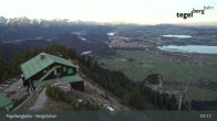 Archiv Foto Webcam Fernblick von der Bergstation am Tegelberg 06:00