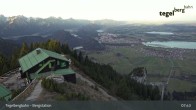 Archiv Foto Webcam Fernblick von der Bergstation am Tegelberg 06:00