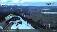 Archiv Foto Webcam Fernblick von der Bergstation am Tegelberg 16:00