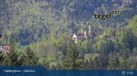 Archived image Webcam base station of the "Tegelberg" (800 m) 10:00